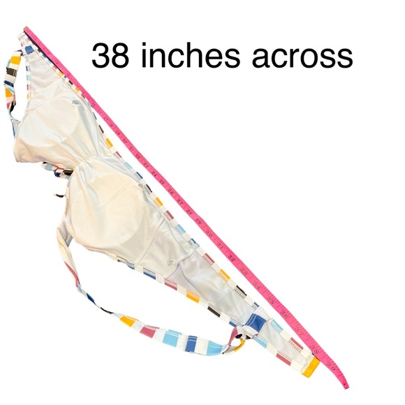 Striped 2 Piece Bikini Swimsuit Bathing suit size XXL - Picture 7 of 9